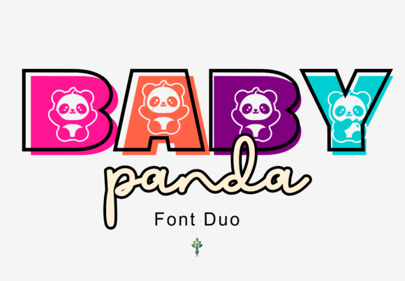Baby Panda Font: A Playful Duo for Your Brand Identity