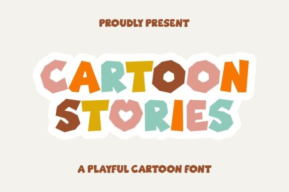 Cartoon Stories: A Playful Display Font for Bold Branding