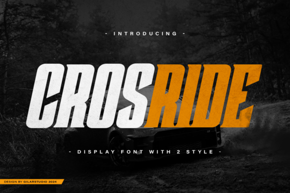 Crosride Font Download: A Powerful Condensed Display for Sports Design