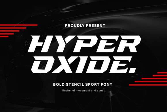 Hyper Oxide for Bold Branding and Display Designs