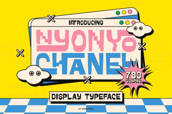 Nyonyo Display Font for Campaign Visuals That Stop the Scroll