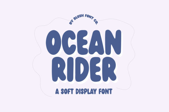 Ocean Rider: A Bold Retro Display Font for Editorial Storytelling