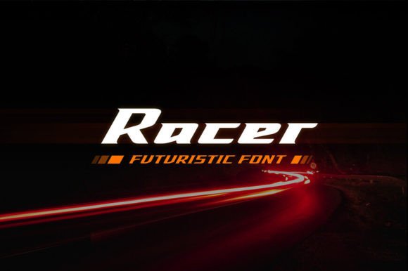 Racer Display Font for Editorial Design and Bold Headlines