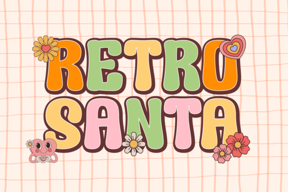 Retro Santa Font Delivers Vintage Elegance for Brand Design