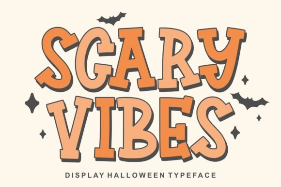 Scary Vibes: A Display Serif Halloween Font for Campaign Designers