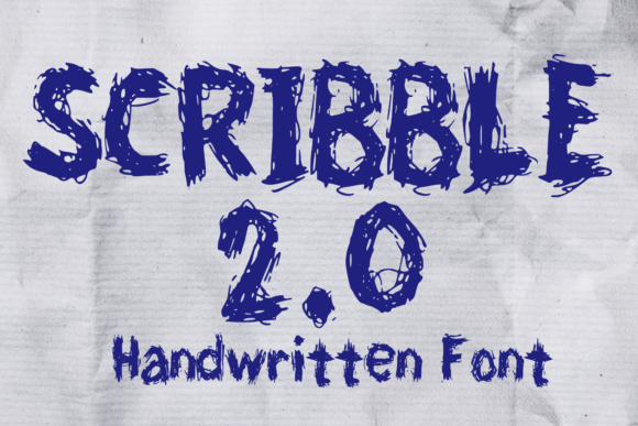Scribble 2.0: Expressive Handwritten Display Font
