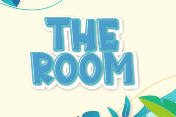 The Room Display Font for Cheerful Campaigns